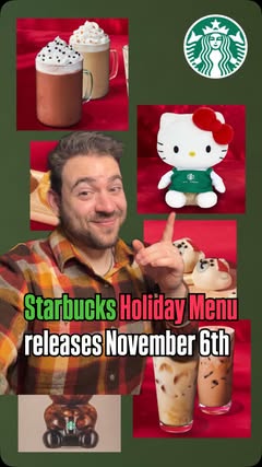 Creator post tagging Starbucks by @snachwithzach