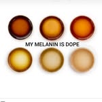 Melanin on Full profile photo