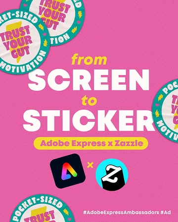Creator collaboration with Zazzle by @beatricemenisdesign