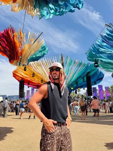 Creator collaboration with Coachella by @inigoarza