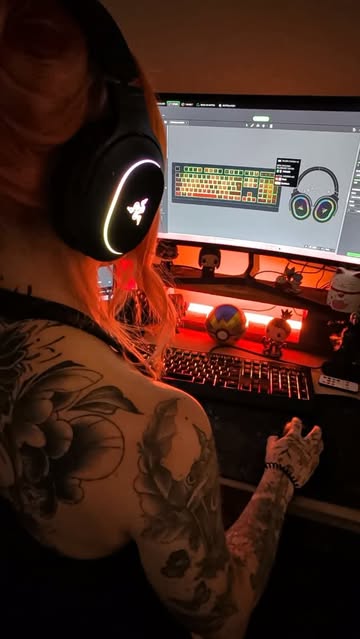 Creator collaboration with Razer by @the_way_to_hell