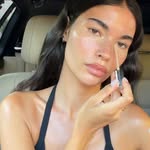 Creator collaboration with Glossier by @aishapotter