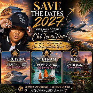 Creator collaboration with Virgin Voyages by @chitowntina