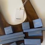 Creator collaboration with Merit by @rachiefriedpoulet