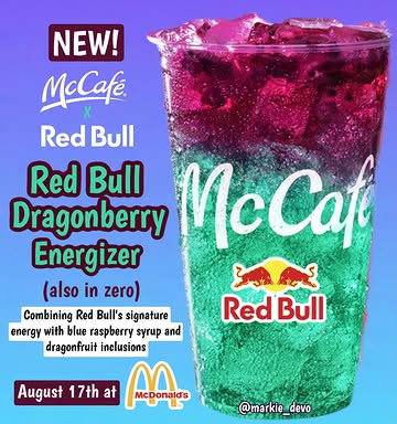 Creator collaboration with Red Bull by @markie_devo