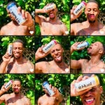 Creator collaboration with Huel by @mykalross