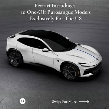 Creator collaboration with Ferrari by @porhomme
