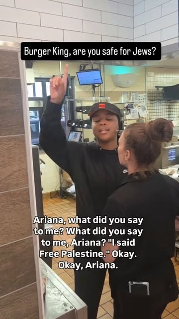 Creator collaboration with Burger King by @endjewhatred