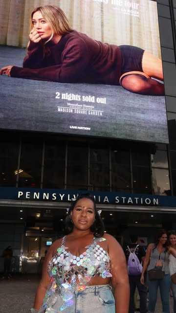 Creator collaboration with Live Nation by @nickistyleshercurves