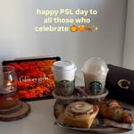 Creator collaboration with Starbucks by @julia_sacco30