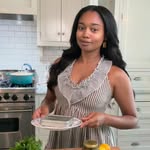 Creator collaboration with The Ordinary by @akilahreleford