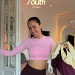 Creator collaboration with Gymshark by @petite.leo