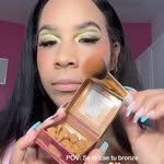 Creator collaboration with Benefit Cosmetics by @makeupbypokahonta_