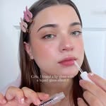 Creator collaboration with Glossier by @dasshcher