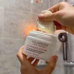 Creator collaboration with Clarins by @rebeccariddlex