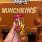 Creator collaboration with Dunkin' by @nyc_forfree