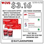 Creator collaboration with CVS by @kaylakoupons