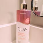 Creator collaboration with Olay by @romyysaves