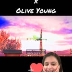 Creator collaboration with Olive Young by @yourgirlveen