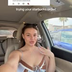 Creator collaboration with Starbucks by @jessiisims
