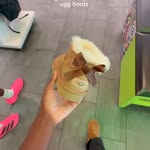 Creator collaboration with UGG by @yonmiin
