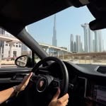 Creator collaboration with Porsche by @mariaadghr