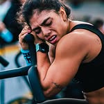 Creator collaboration with CrossFit by @loreenaarias