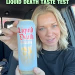 Creator collaboration with Liquid Death by @lifewithcrislyn