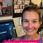 Creator collaboration with Peloton by @thefitishlisa