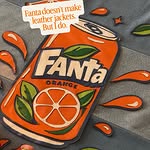 Creator collaboration with Fanta by @ivarbysara