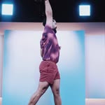 Creator collaboration with Peloton by @radichell